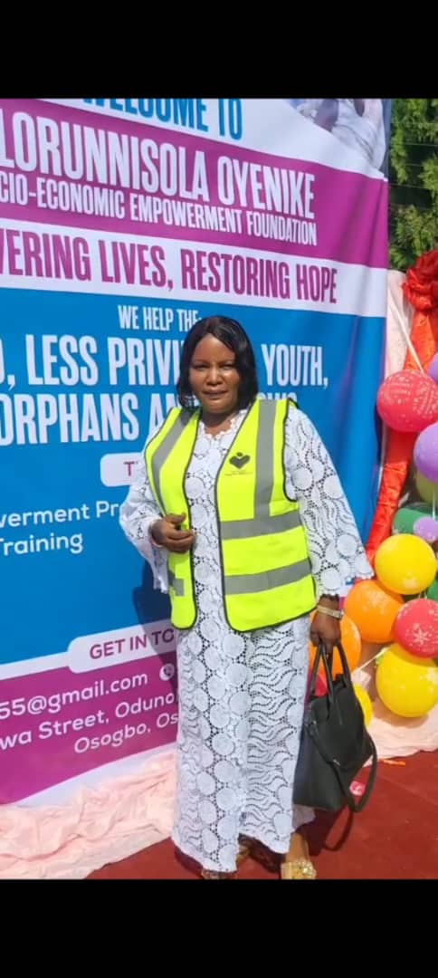 Olorunnisola Oyenike - Founder and Chairperson of O.O.S.E.E.F